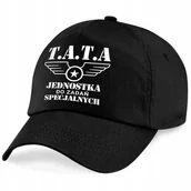 Czapki i chusty sportowe męskie - CZAPKA z DASZKIEM TATA Jednostka Specjalna WZORY - miniaturka - grafika 1