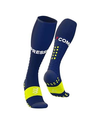 COMPRESSPORT Skarpety Trail Pro Racing V3.0 Trail - Skarpety szlakowe - Absorpcja wstrząsów - Bieganie - Stabilność stóp - Ochrona i oddychalność - All-Terrain