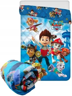 NARZUTA KOŁDRA 140x200 PSI PATROL Paw Pieski KOC PLED dla dziecka Pikowana - Koce - miniaturka - grafika 1