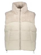 Kamizelki damskie - ONLY Kamizelka w kolorze kremowym - miniaturka - grafika 1