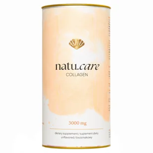 Natu.Care Collagen 3000 mg, smak naturalny, 90 g - Włosy, skóra, paznokcie - miniaturka - grafika 1