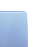 Prześcieradła - Prześcieradło Bawełniane Bez Gumki 160X200 Rubin Niebieskie - miniaturka - grafika 1