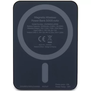 Mercedes Powerbank MEPB5KMESTK 15W 5000mAh czarny/black MagSafe - Powerbanki - miniaturka - grafika 3