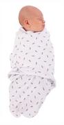 Otulacze - BO JUNGLE B-Wrap otulacz Grey Feathers small d 4 m-cy B172300 - miniaturka - grafika 1