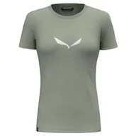 Koszulki i topy damskie - Salewa Damska koszulka Solid Dry W - miniaturka - grafika 1