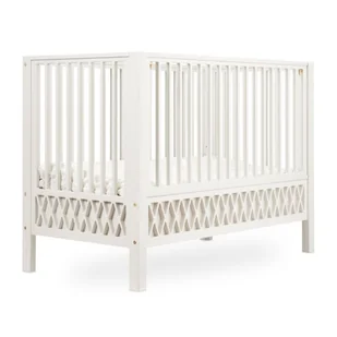 Piaskowe drewniane łóżeczko dziecięce Cam Cam Copenhagen 60x120 cm ecru - Łóżeczka i kojce - miniaturka - grafika 1