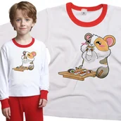 Piżamy dla dziewczynek - Piżama dziecięca Świnka Morska Sushi 86/92 - VoloDonum - miniaturka - grafika 1