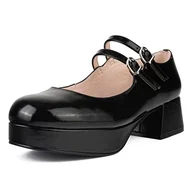 Czółenka - L37 HANDMADE SHOES Damskie czółenka Overnight, czarne, 40 EU, Schwarz, 40 EU - miniaturka - grafika 1