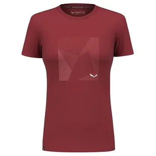 SALEWA Pure Building Dry W T-Shirt damska Koszulka, Syrah, M, Syrah, M - Koszulki i topy damskie - miniaturka - grafika 1