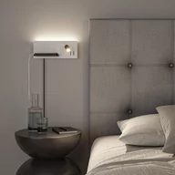 Lampy ścienne - Paulmann kinkiet LED Serra USB C, lewa strona - miniaturka - grafika 1