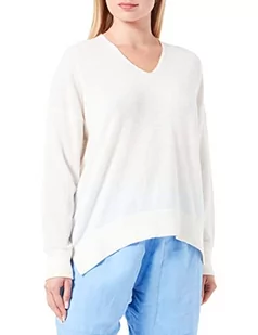BOSS Damski sweter z dzianiny C_farenna, Open White118, S - Swetry damskie - miniaturka - grafika 1