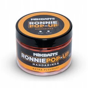 PRZYNĘTA KULKI PŁYWAJĄCE POP UP MIKBAITS RONNIE MANDARYNKA 14 MM 150 ML - Zanęty - miniaturka - grafika 1