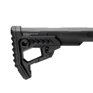 Strike Industries - Kolba regulowana PDW Strike Polymer Pit Stock - Czarna - SI-STRIKE-POLY-PIT-BK - Osprzęt do wiatrówek - miniaturka - grafika 7