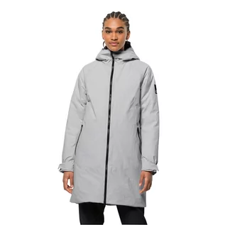 Kurtki damskie - Damska parka Jack Wolfskin PERGAMON PARKA W moonwalk - M - grafika 1