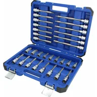Zestawy narzędziowe - BRILLIANT TOOLS Zestaw 30 nasadek wkrętakowych 1/2", stal - miniaturka - grafika 1