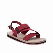 Sandały męskie - Sandały męskie Jack Wolfskin URBAN ENTDECKUNG BELT SANDAL M cayenne red - 41 - miniaturka - grafika 1