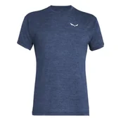 Koszulki męskie - Salewa Puez Melange Dry T-Shirt Men, Blue, XL - miniaturka - grafika 1