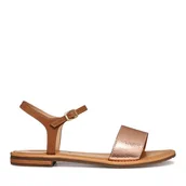 Sandały damskie - Sandały Geox D Sozy S D55LXJ 0N6KF CH85F Brązowy - miniaturka - grafika 1