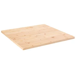Blat stołu, 80x80x2,5 cm, lite drewno sosnowe, kwadratowy Lumarko! - Meble modułowe i akcesoria - miniaturka - grafika 1