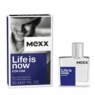 Wody i perfumy męskie - Mexx Life is Now woda toaletowa 50 ml - miniaturka - grafika 1