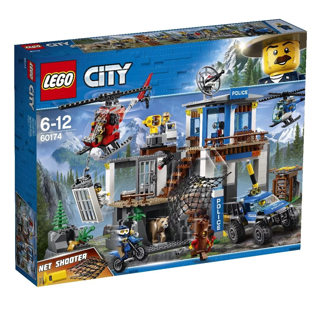 LEGO City Górski posterunek policji 60174