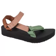 Sandały damskie - Sandały Teva Midform Universal Sandals 1090969-CYM zielone - miniaturka - grafika 1