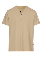 Koszulki męskie - Camel Active Koszulka w kolorze beżowym - miniaturka - grafika 1