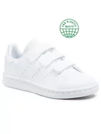 Buty dla dziewczynek - Adidas Buty Stan Smith Cf C FX7535 Biały - miniaturka - grafika 1