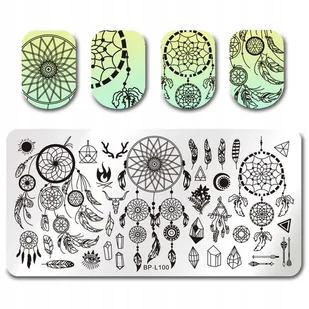 Blaszka Płytka do Stempli do zdobienia Paznokci - Ozdoby do paznokci - miniaturka - grafika 23