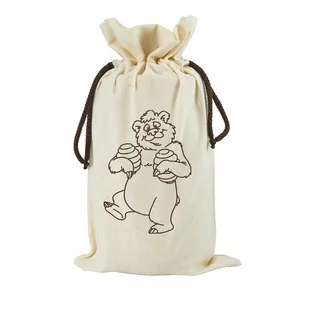Woreczek ekologiczny na 1 słoik 900 ml (1szt) - wzór TE5c - Folia, papier śniadaniowy, serwetki - miniaturka - grafika 1