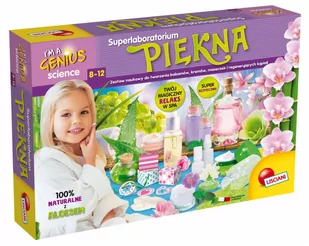Lisciani Giochi Im a Genius Superlaboratorium piękna SPA 68722 LISCIANI - Zabawy w naśladowanie dorosłych - miniaturka - grafika 3