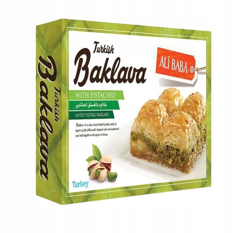 Baklawa turecka z orzechami pistacjowymi 125g
