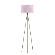 Lampy stojące - LYSNE, lampa podłogowa KANTON, jasny fioletowy - miniaturka - grafika 1