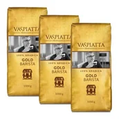 Kawa - Kawa ziarnista VASPIATTA Gold Barista Arabica 3 x 1 kg - miniaturka - grafika 1