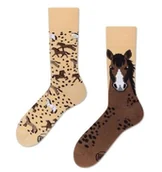 Skarpetki męskie - Many Mornings, Skarpety WILD HORSE, rozmiar 43-46, czerwone - miniaturka - grafika 1