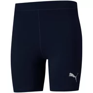 Spodenki męskie - Spodenki męskie Puma Liga Baselayer Short Tight granatowe 655924 20-XXL - miniaturka - grafika 1