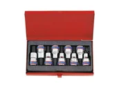 Akcesoria do elektronarzędzi - KING TONY Komplet 4110pr sześciokątny klucz nasadowy, 9-częściowy zestaw, 1/2 cala (12,7 MM) 4110PR - miniaturka - grafika 1