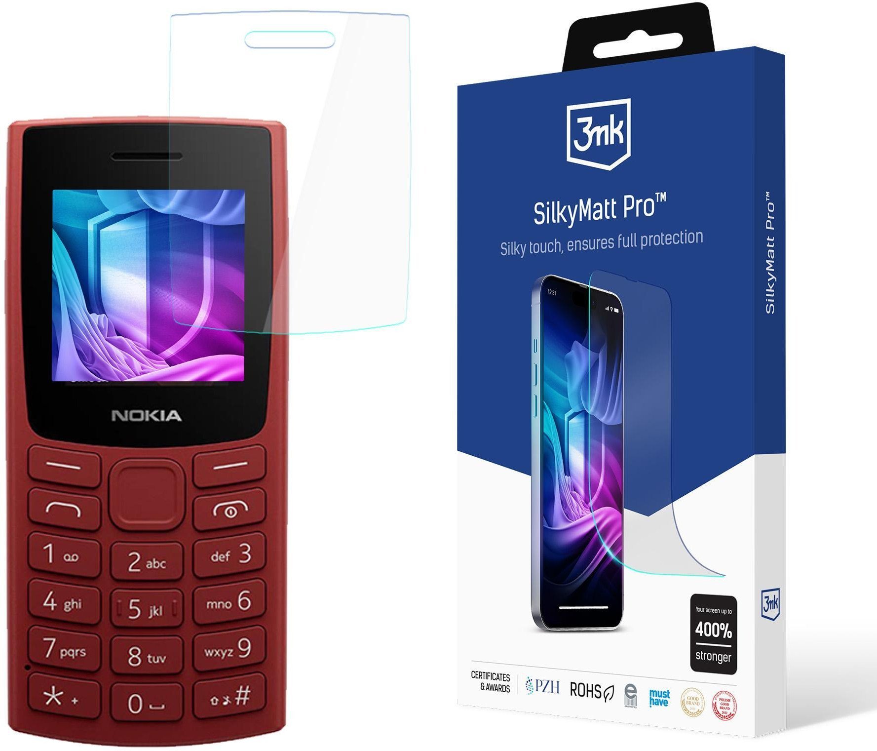 NOKIA 105 4G 2023 - 3MK SILKY MATT PRO