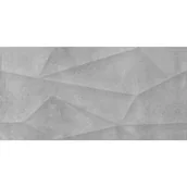 Płytki ceramiczne - Glazura CHICAGO DARK GREY DIAMONDS 30 x 60 cm rektyfikowana - miniaturka - grafika 1