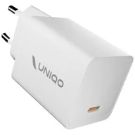 Ładowarki do telefonów - Ładowarka sieciowa UNIQO UQTRGANPD45 GaN 45W Biały - miniaturka - grafika 1
