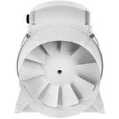 Wentylatory łazienkowe - Wentylator kanałowy MISSION AIR Ducto 150 Biały - miniaturka - grafika 1