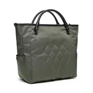 Torebki damskie - Abbacino torba na zakupy z materiałów pochodzących z recyklingu, Zielony - miniaturka - grafika 1