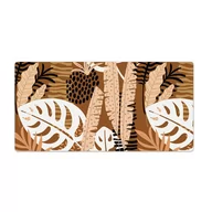 Podkładki na biurko - Mata na biurko Monstera Dżungla Afryka 90x45 cm - miniaturka - grafika 1