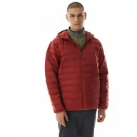 Kurtki męskie - Męska kurtka puchowa pikowana COLUMBIA Grand Trek Down Jacket - czerwona - miniaturka - grafika 1