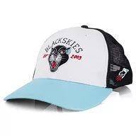 Czapki damskie - Blackskies Czapka z Snapback męska i damska czapka bejsbolowa czapka z daszkiem, Pantera - baseball, czarno-niebieska, jeden rozmiar - miniaturka - grafika 1