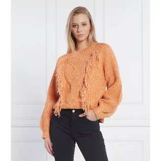 Swetry damskie - Silvian Heach Sweter | Oversize fit | z dodatkiem wełny - grafika 1
