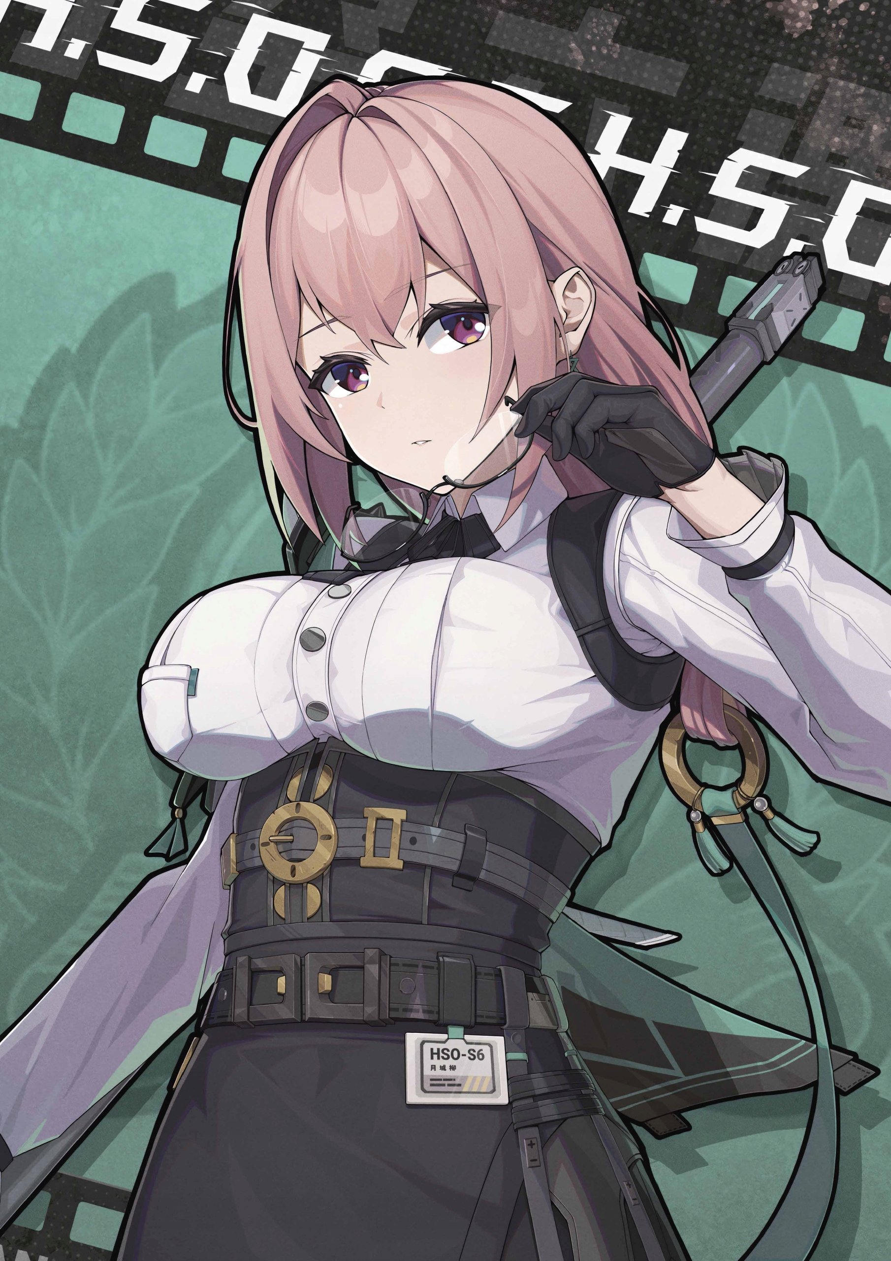 Plakat A3 Zenless Zone Zero Zzz Anime Gra Tsukishiro Yanagi