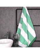 Ręczniki - Benetton Ręcznik plażowy w kolorze biało-zielonym - 160 x 90 cm - miniaturka - grafika 1