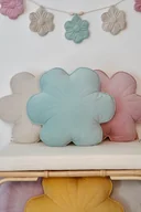 Girlandy - Girlanda dekoracyjna welwetowa kwiaty "Pastelowy bukiet" - miniaturka - grafika 1