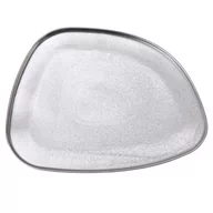 Talerze - Villa Italia Talerz dekoracyjny srebrny - miniaturka - grafika 1